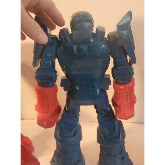 Lot of 4 Action Figures 12" Transformers Toy Robot figure transformer Captain - Picture 9 of 13